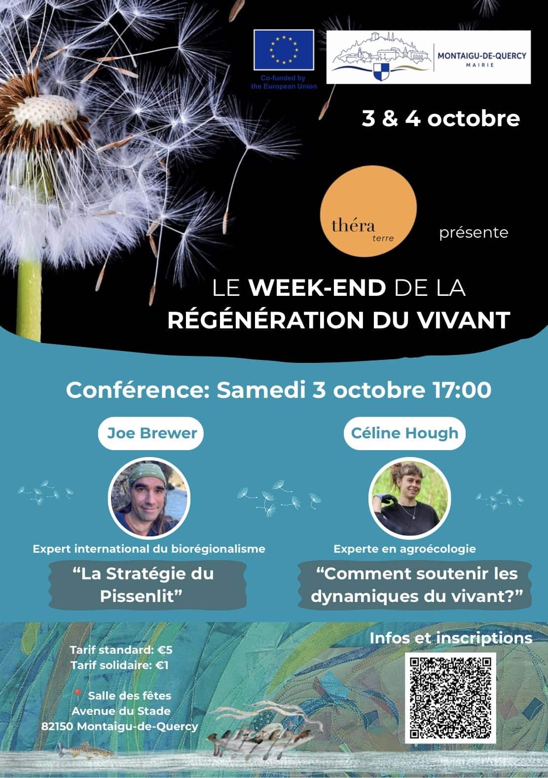 Flyer week-end de la régénération du vivant