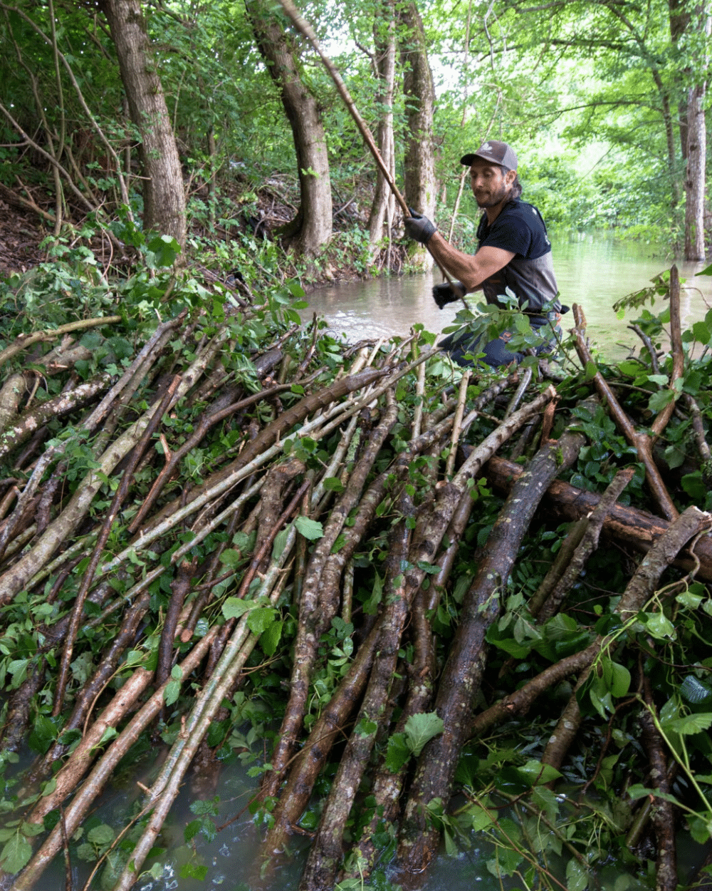 Chantier Restor, au Prézan