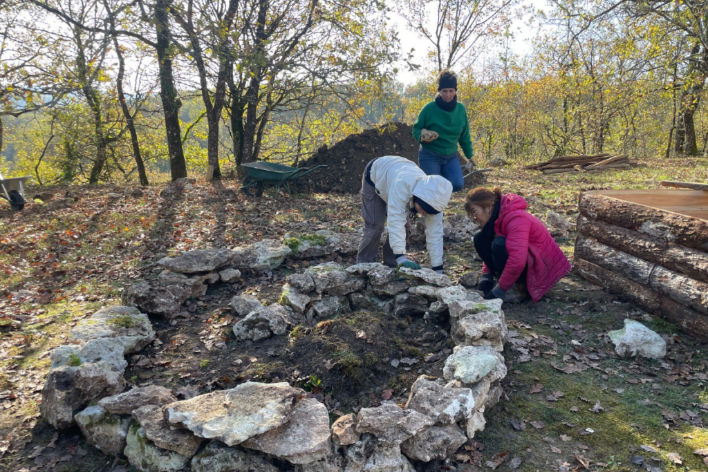 Le chantier de la spirale aromatique